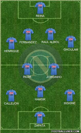 Napoli Formation 2014