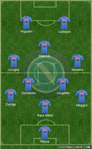 Napoli Formation 2014