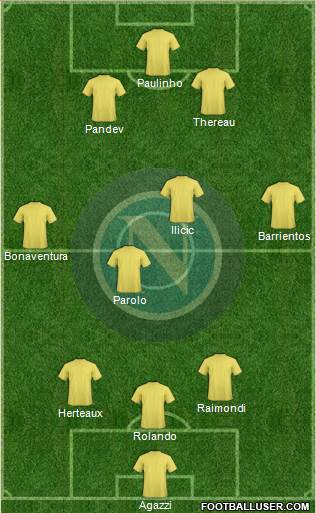 Napoli Formation 2014