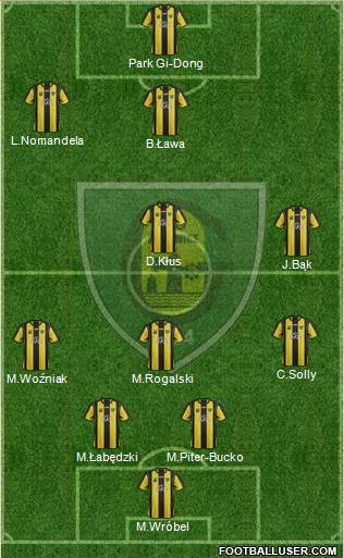 GKS Katowice Formation 2014