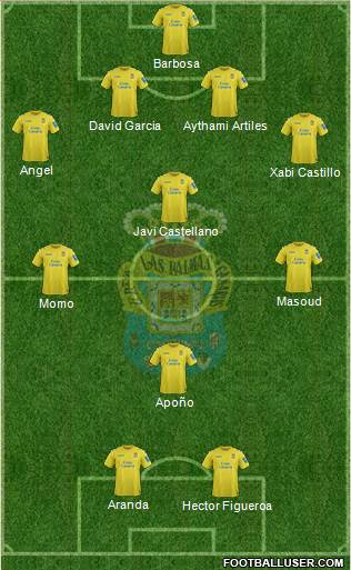 U.D. Las Palmas S.A.D. Formation 2014