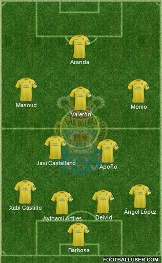 U.D. Las Palmas S.A.D. Formation 2014