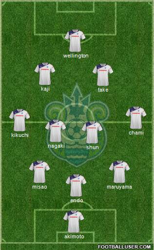 Shonan Bellmare Formation 2014