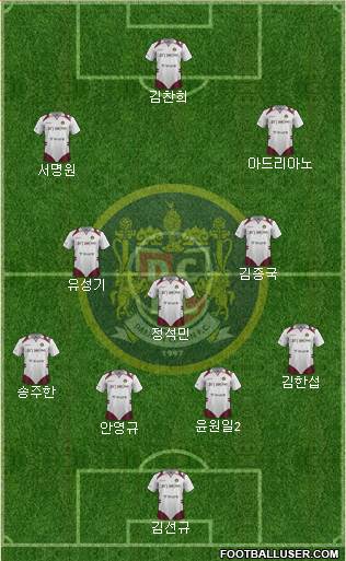 Daejeon Citizen Formation 2014