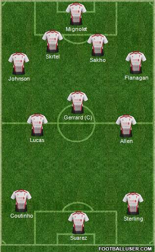 Liverpool Formation 2014
