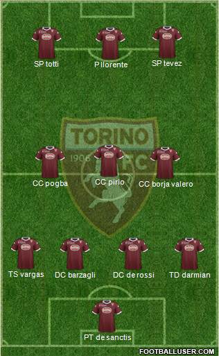 Torino Formation 2014
