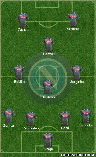 Napoli Formation 2014