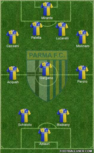 Parma Formation 2014