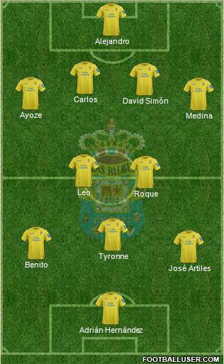 U.D. Las Palmas S.A.D. Formation 2014
