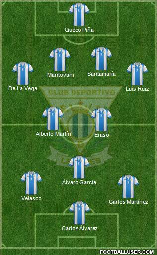 C.D. Leganés S.A.D. Formation 2014
