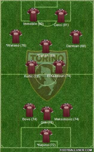 Torino Formation 2014