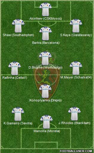 R. Zaragoza S.A.D. Formation 2014