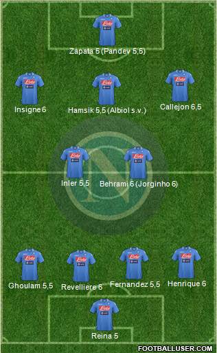 Napoli Formation 2014
