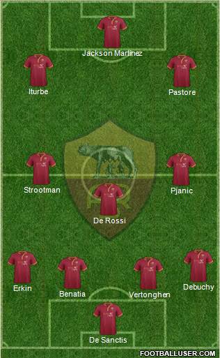 AS Roma Formation 2014