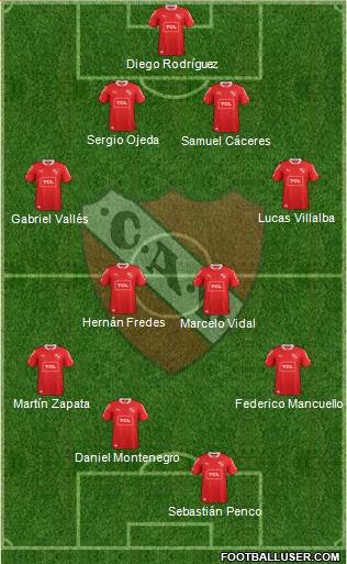 Independiente Formation 2014