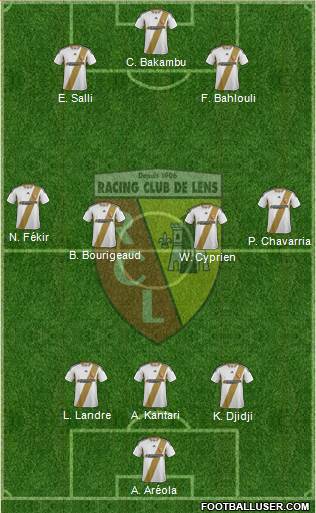 Racing Club de Lens Formation 2014