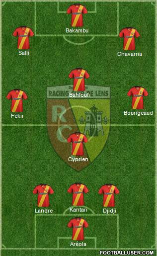 Racing Club de Lens Formation 2014