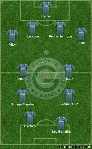 Goiás EC Formation 2014