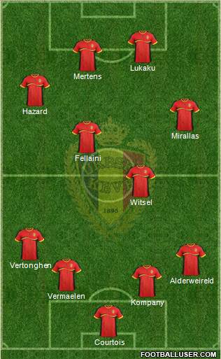 Belgium Formation 2014