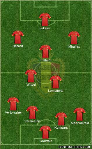Belgium Formation 2014