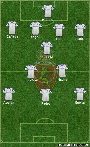 R. Zaragoza S.A.D. Formation 2014