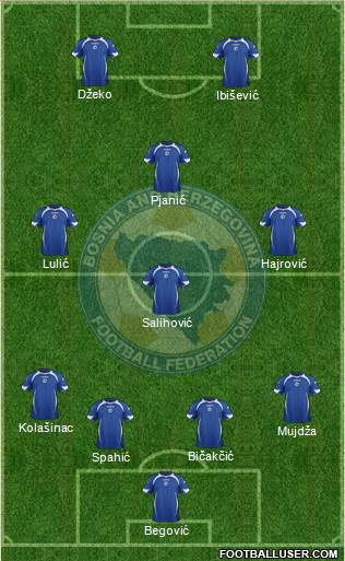 Bosnia and Herzegovina Formation 2014