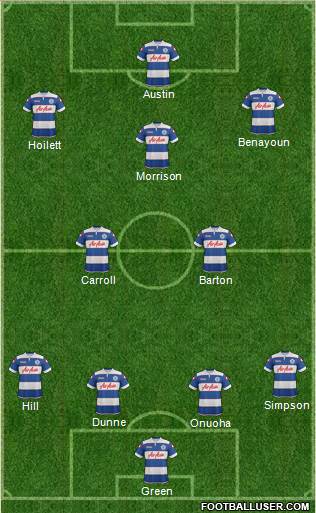 Queens Park Rangers Formation 2014