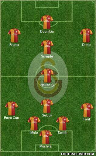 Galatasaray SK Formation 2014