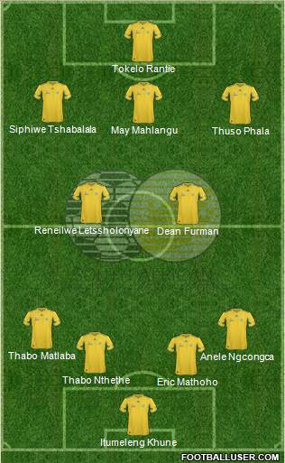 South Africa Formation 2014