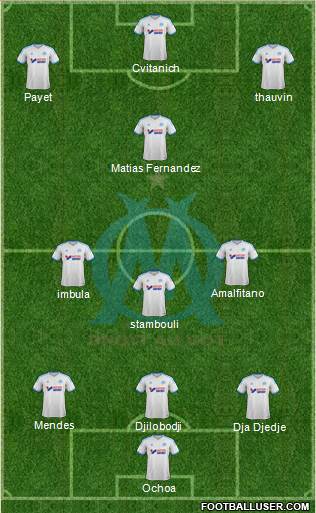 Olympique de Marseille Formation 2014
