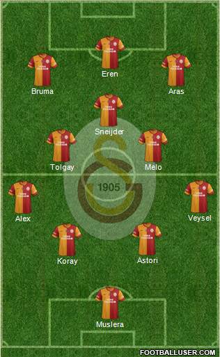 Galatasaray SK Formation 2014