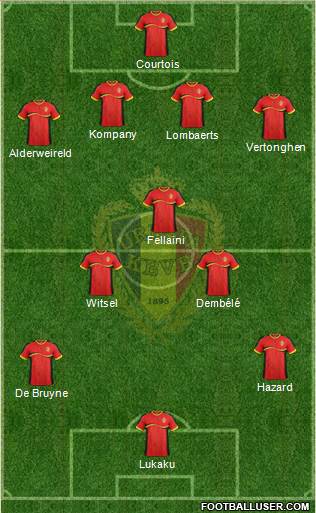 Belgium Formation 2014