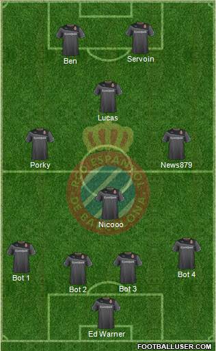 R.C.D. Espanyol de Barcelona S.A.D. Formation 2014