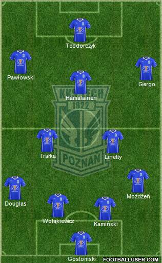 Lech Poznan Formation 2014