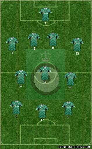 KSV Cercle Brugge Formation 2014