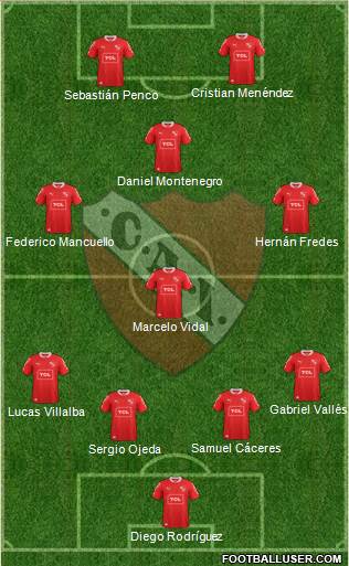 Independiente Formation 2014