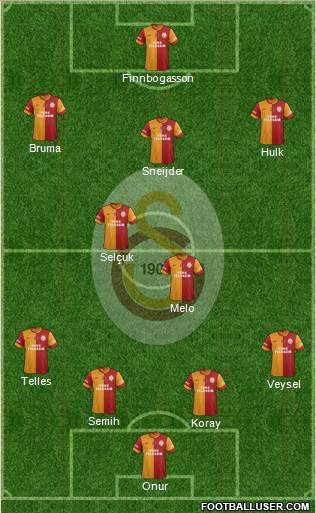 Galatasaray SK Formation 2014