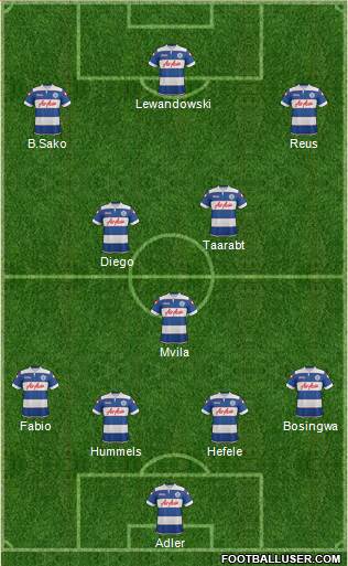 Queens Park Rangers Formation 2014