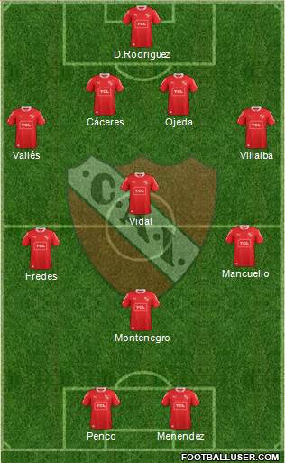 Independiente Formation 2014