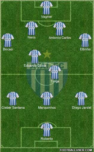 Avaí FC Formation 2014