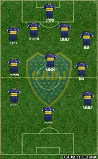 Boca Juniors Formation 2014