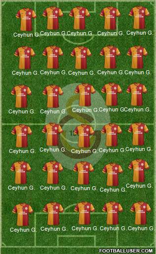 Galatasaray SK Formation 2014