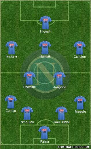 Napoli Formation 2014
