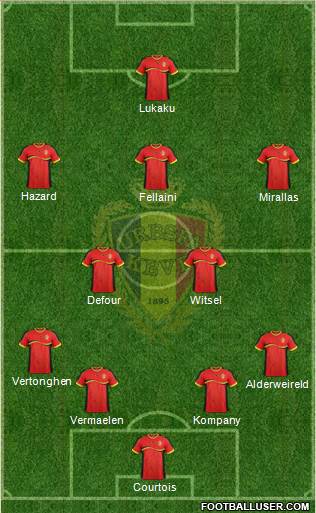 Belgium Formation 2014