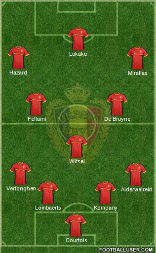 Belgium Formation 2014
