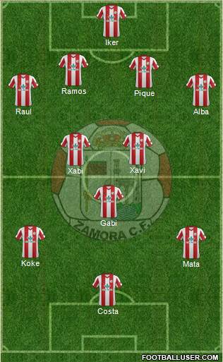 Zamora C.F. Formation 2014