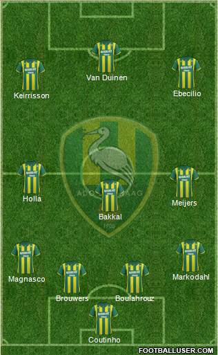 ADO Den Haag Formation 2014