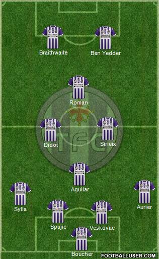Toulouse Football Club Formation 2014
