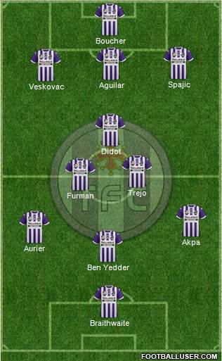 Toulouse Football Club Formation 2014