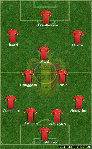 Belgium Formation 2014